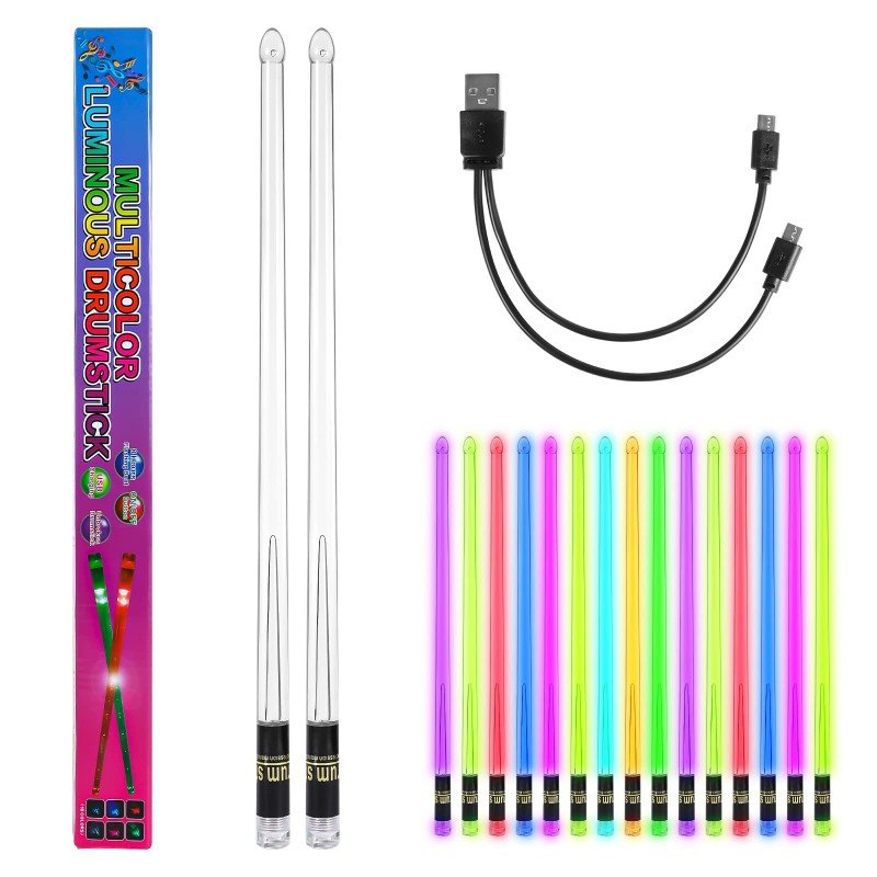 Custom LED Light-Up Drumsticks