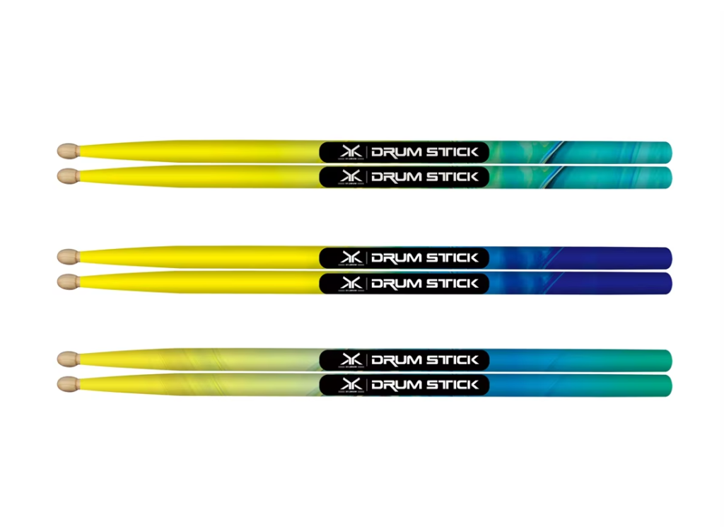 designed drumsticks