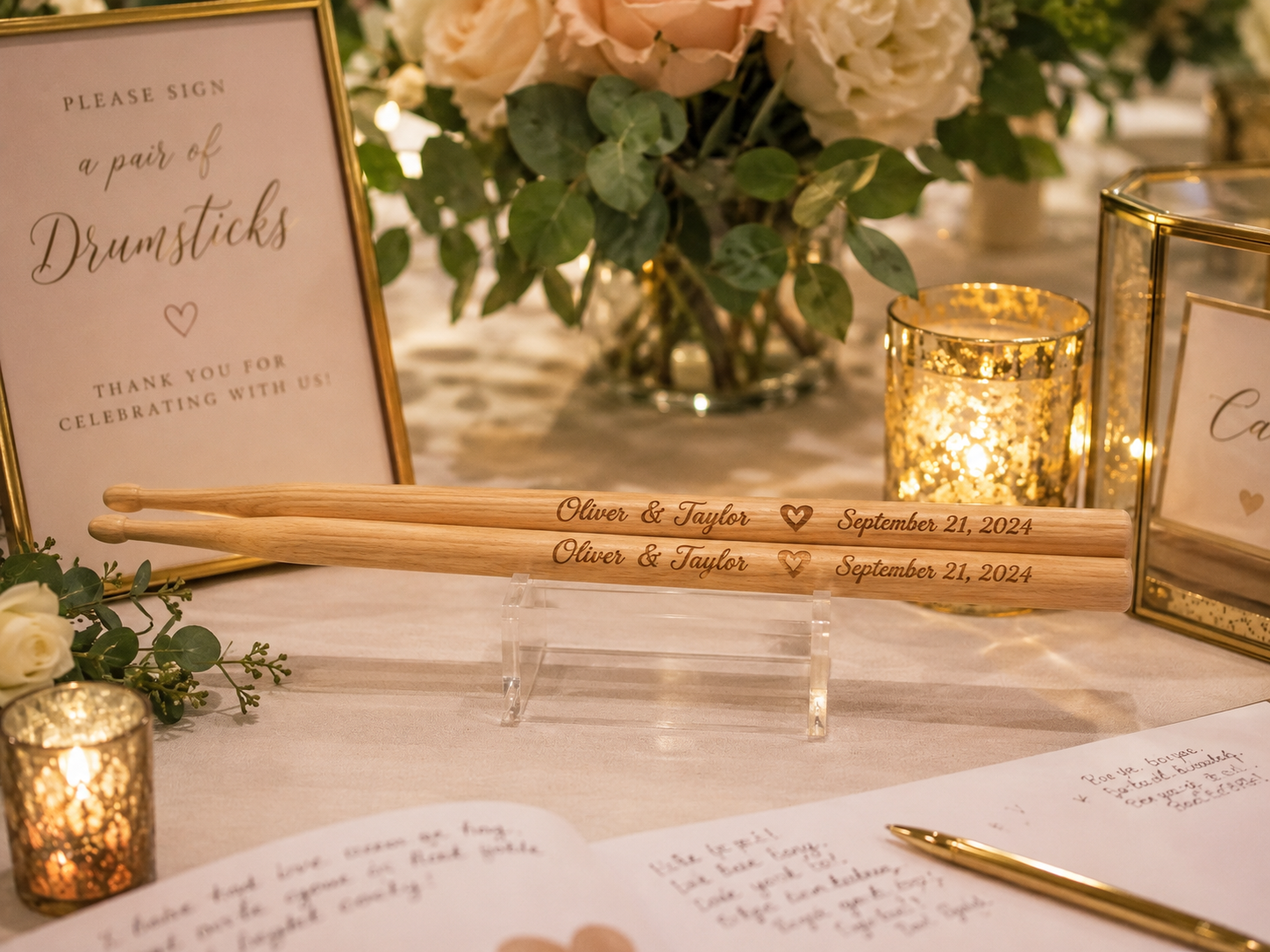 Custom Drumsticks for Gifts, Souvenirs, and Event Memorabilia: Create a Rhythm Worth Remembering