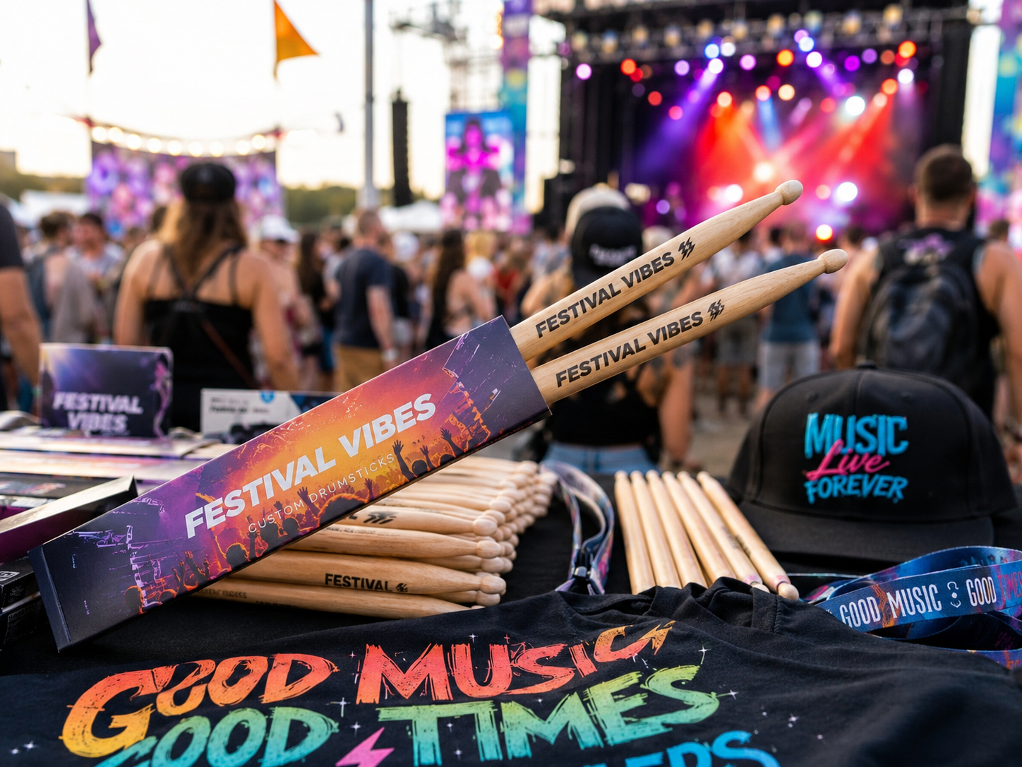 Custom Drumsticks for Gifts, Souvenirs, and Event Memorabilia: Create a Rhythm Worth Remembering