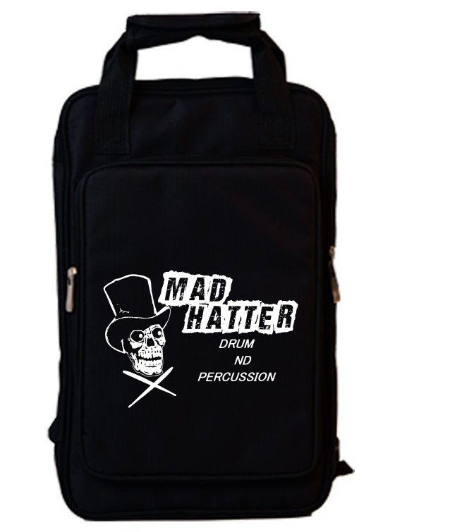 logo on drumsticks bag