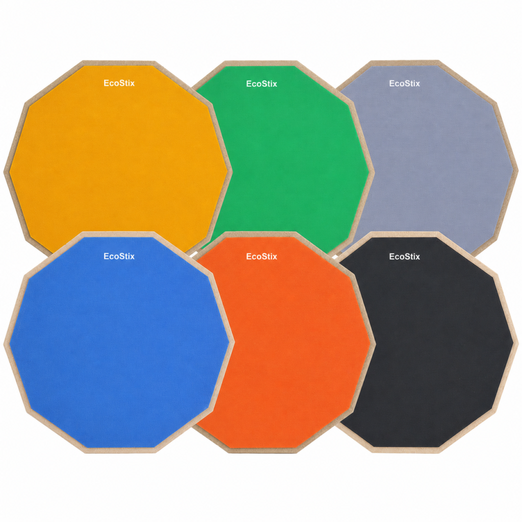 12 Inch Decagonal Drum Practice Pad