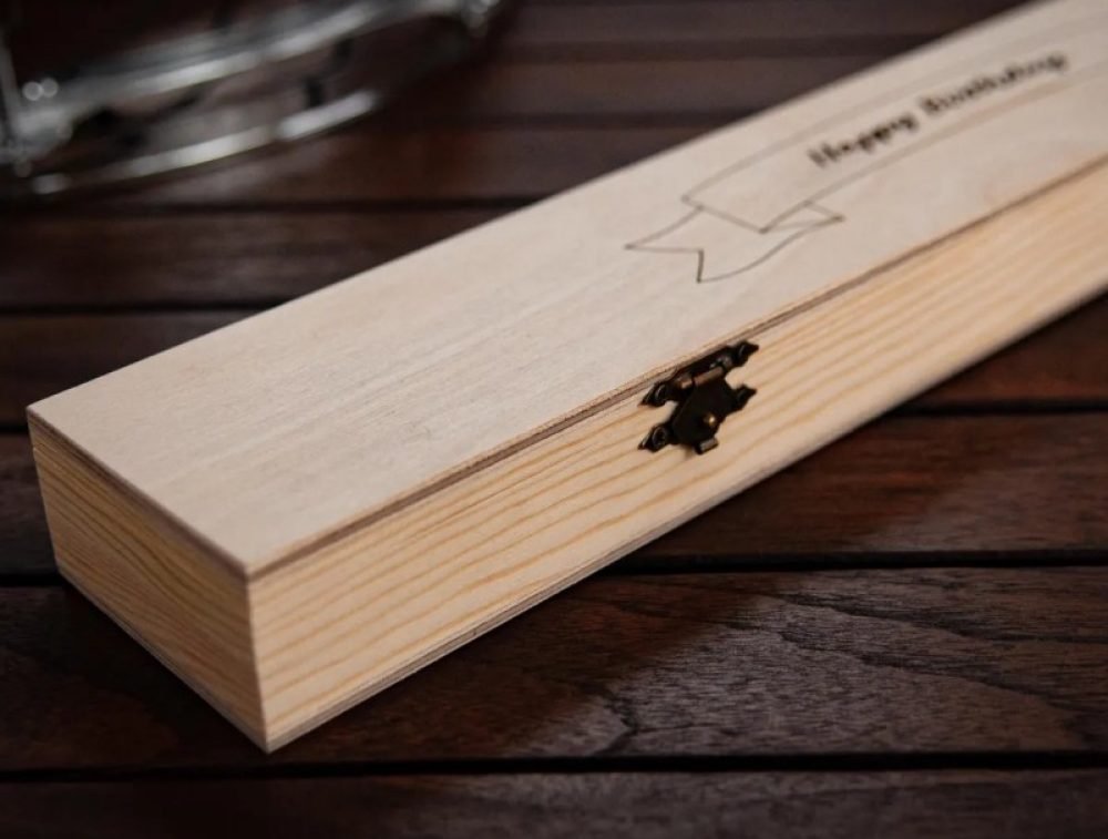personalised drumsticks with gift box2